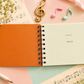 A5 Spiral Notebook & Manuscript (Black and White Keyboard)