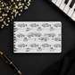 A5 Spiral Notebook White with Black Music Manuscript