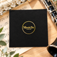 Black Suede Silver Polish Instrument Cloth (15cm x 15cm)
