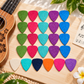 Ukulele Felt Picks – Soft 3mm Picks, 2 Pack