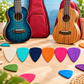 Ukulele Felt Picks – Soft 3mm Picks, 2 Pack