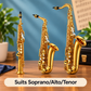 Sundry & Sound Co - Silicone Saxophone Thumb Rest (Black)