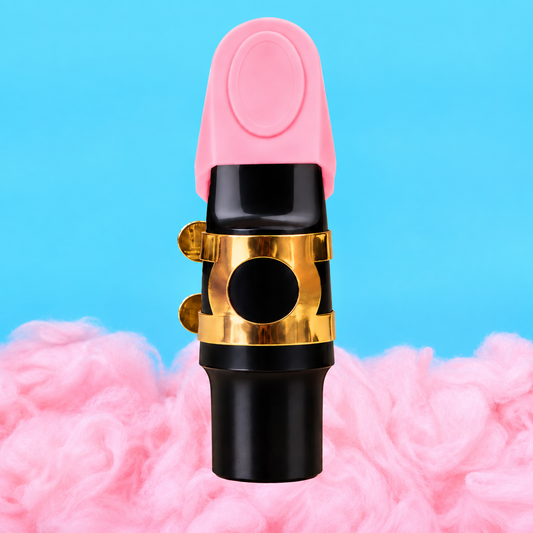 Sundry & Sound Co - Candy Pink Silicone Saxophone Mouthpiece Cap
