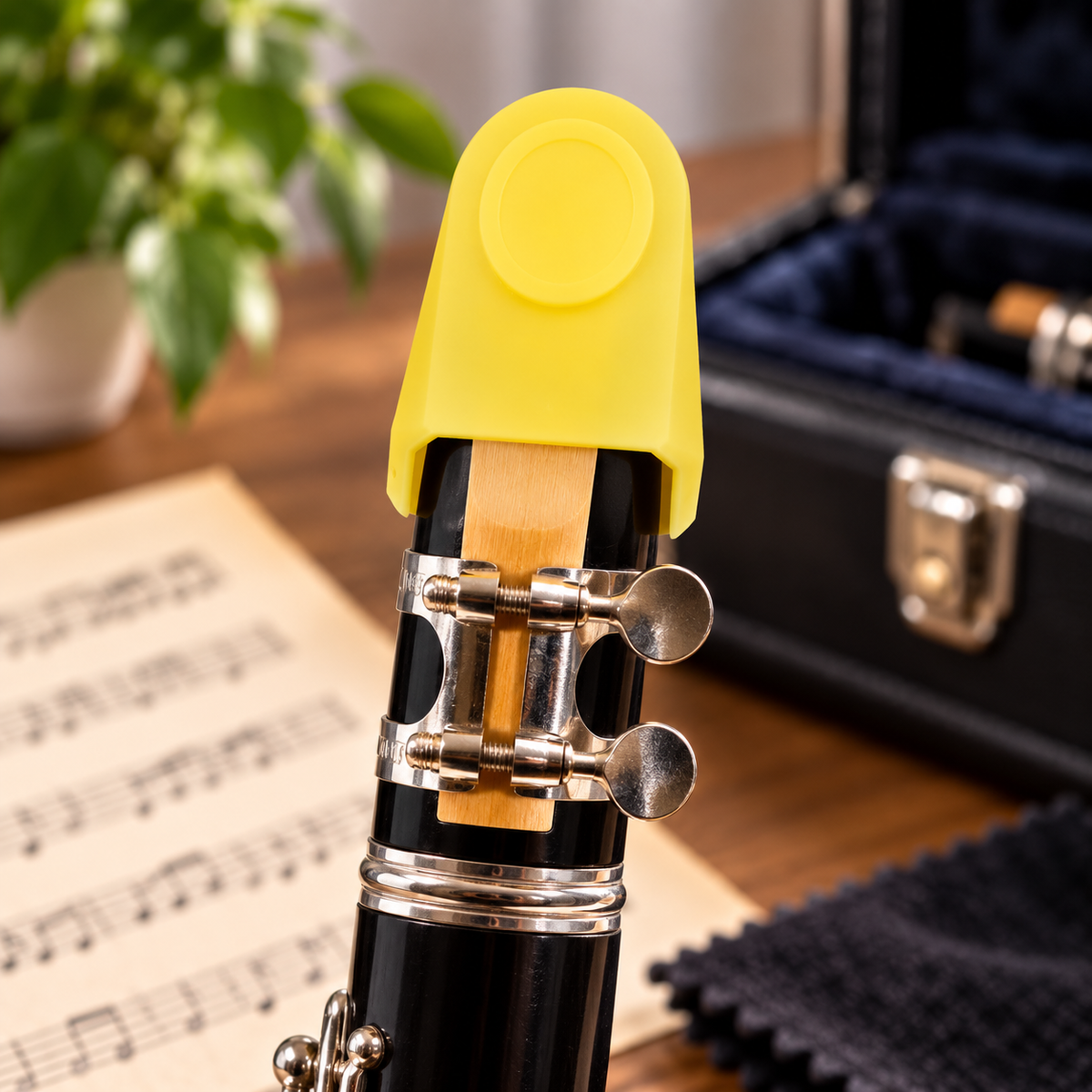 Sundry & Sound Co - Colourful Silicone Clarinet Mouthpiece Caps (Pack of 4)