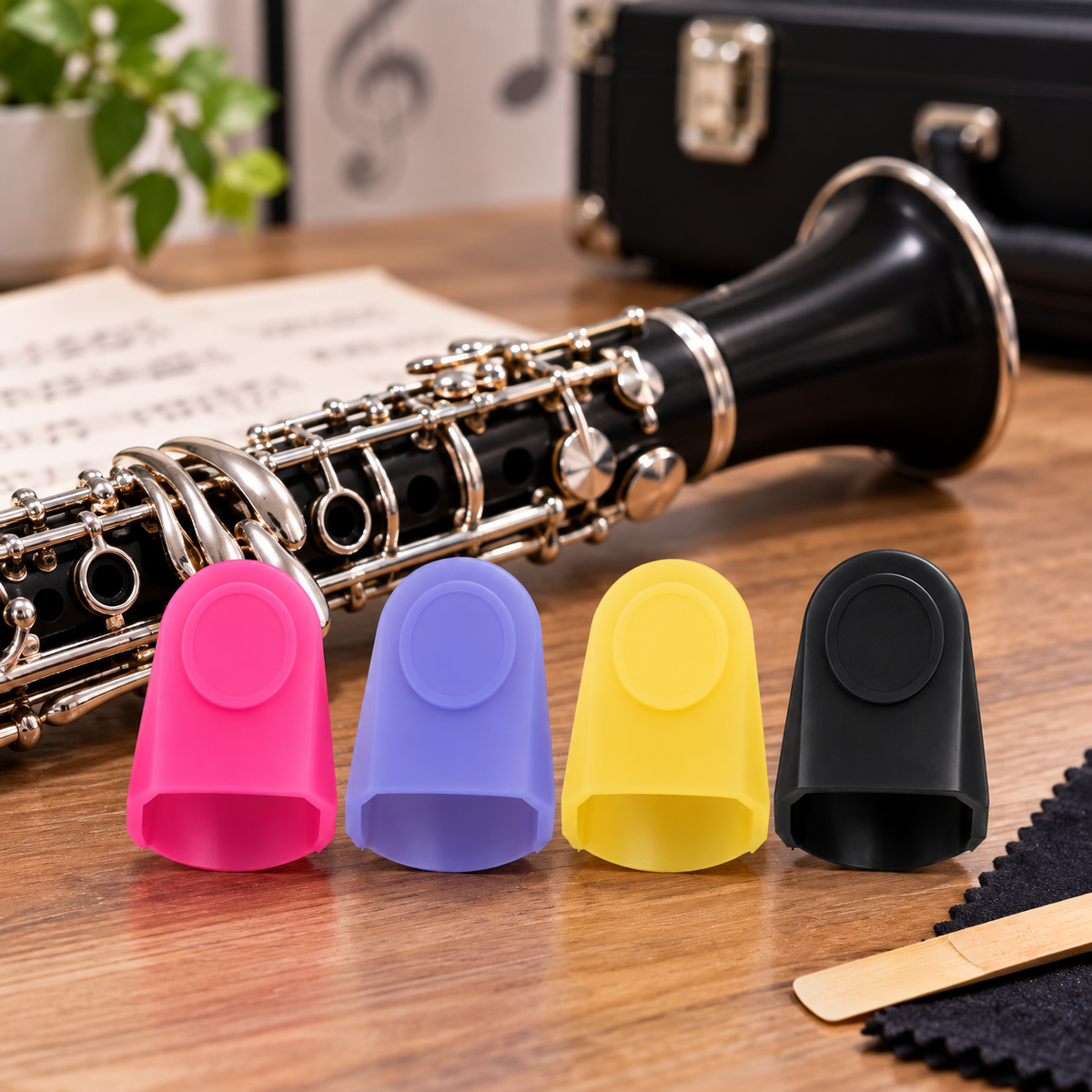 Sundry & Sound Co - Honey Yellow Silicone Clarinet Mouthpiece Cap