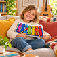 Colourful Xylophone Shaped Cushion Pillow (37cm)