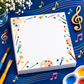Colourful Artist Square Memo Notepad (50 Sheets)