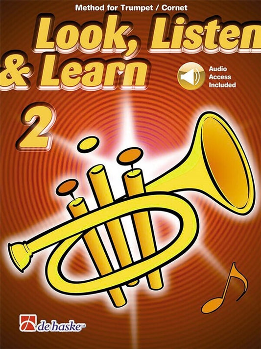 Look Listen & Learn -  Trumpet Book 2 (Book/Ola)