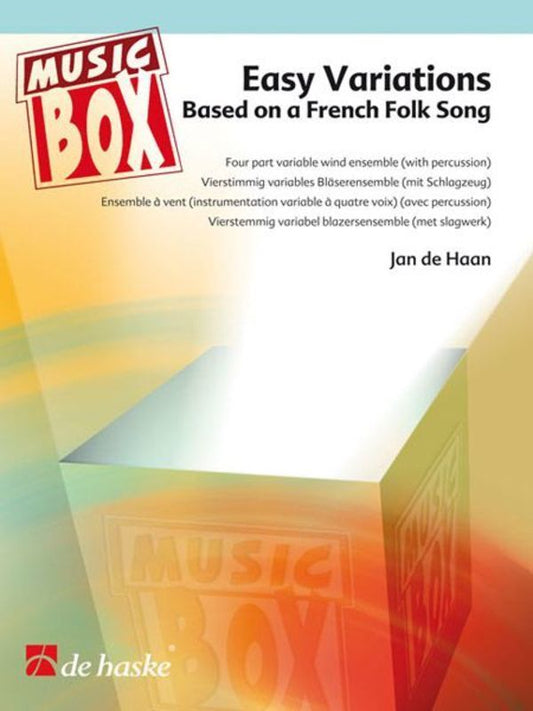 Easy Variations French Folk Song 4Pt Flexens Gr2