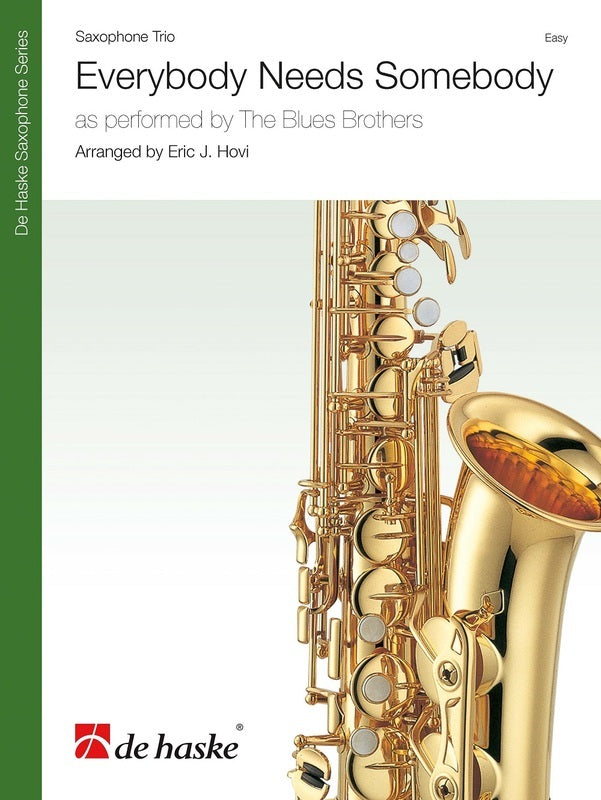Everybody Needs Somebody Sax Trio Sc/Pts