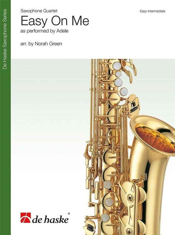 Easy On Me For Sax Quartet Sc/Pts