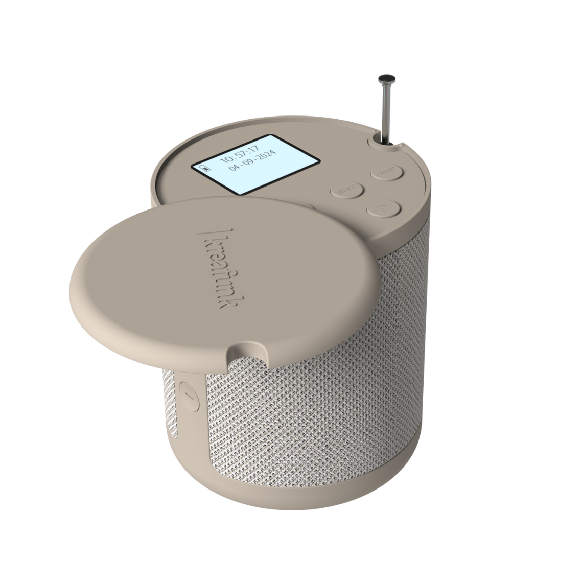 Kreafunk Dabbie Dab+/Fm Radio W/ Bluetooth - Ivory Sand