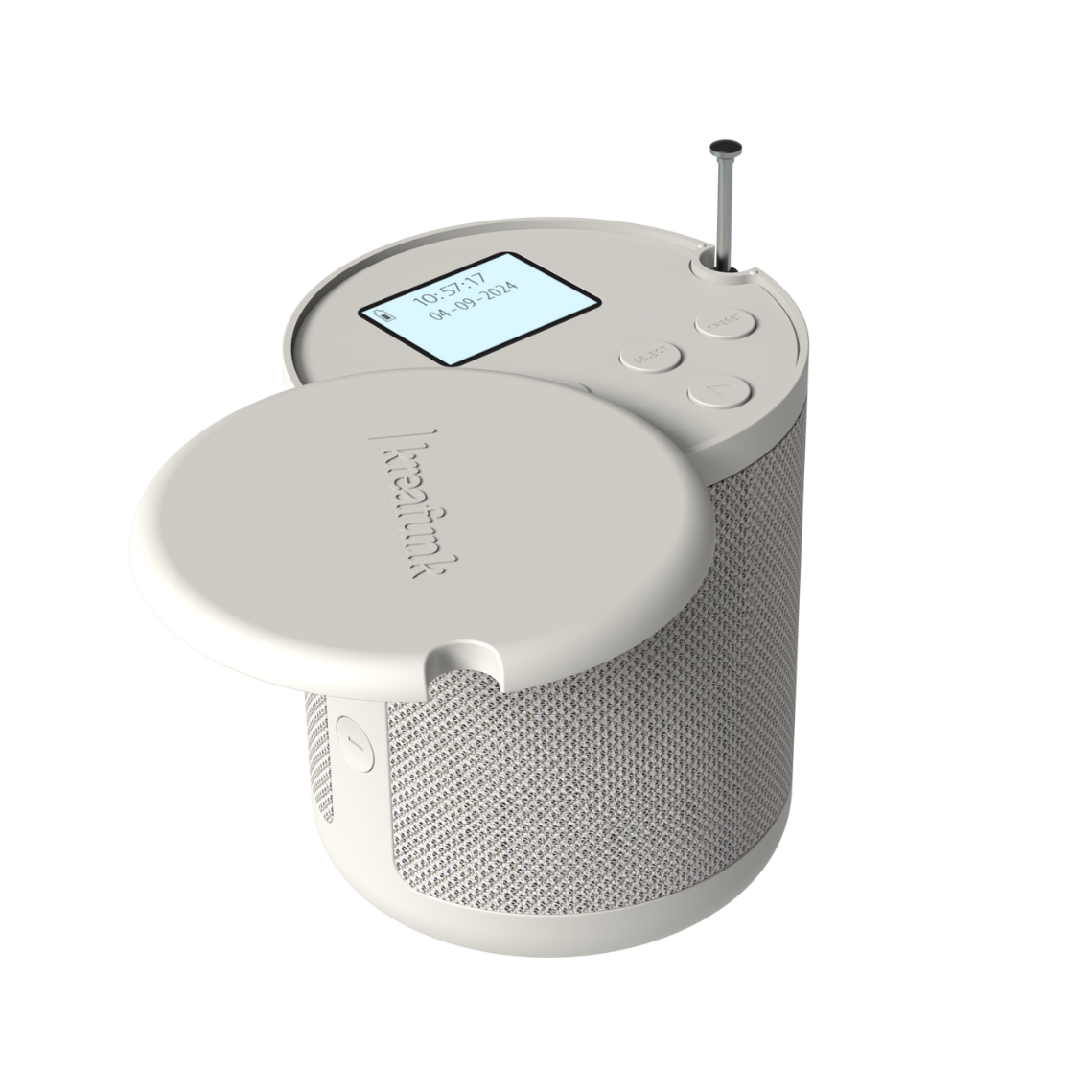 Kreafunk Dabbie Dab+/Fm Radio W/ Bluetooth - Soft White