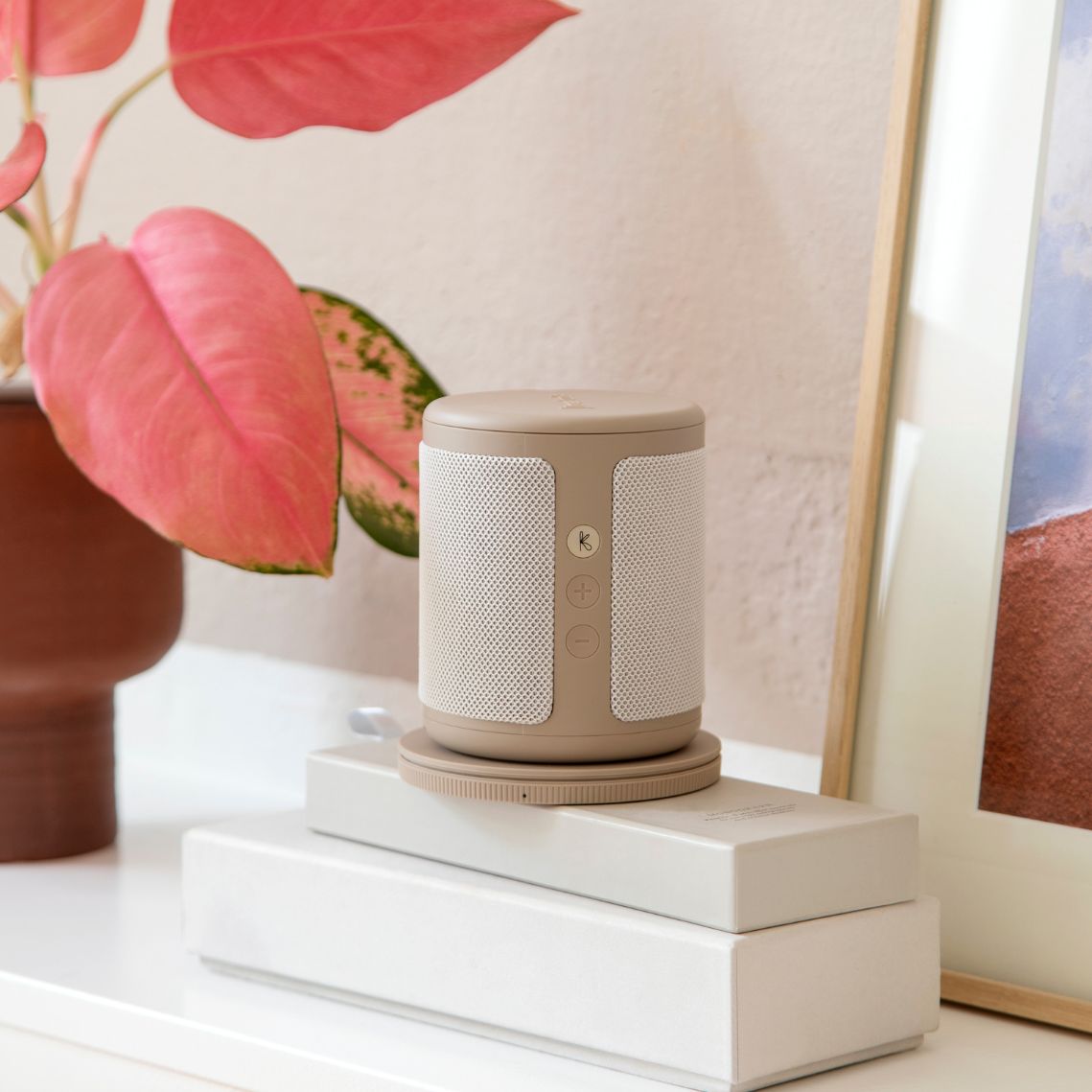 Kreafunk Dabbie Dab+/Fm Radio W/ Bluetooth - Ivory Sand