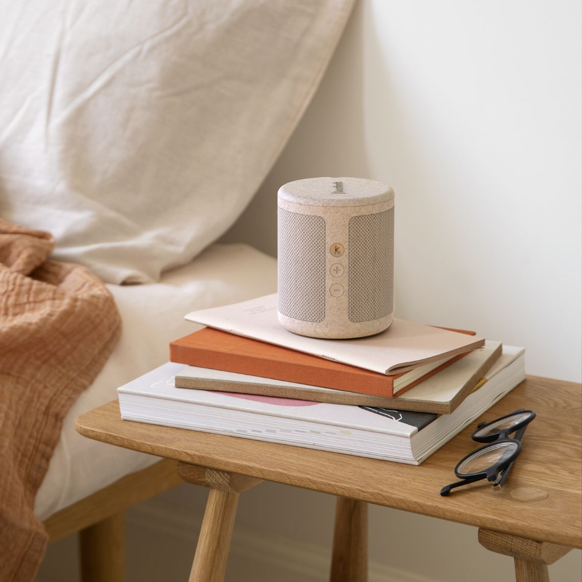 Kreafunk Dabbie Dab+/Fm Radio W/ Bluetooth - Wheat