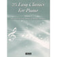 25 Easy Classics For Piano - Volume 3 Book