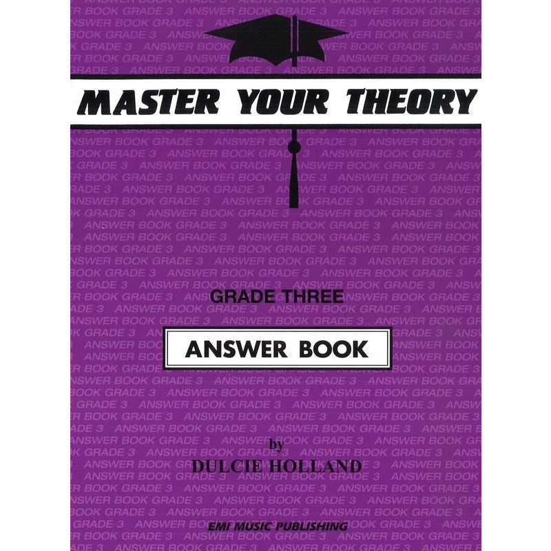 MASTER YOUR THEORY ANSWER BK 3 - Music2u