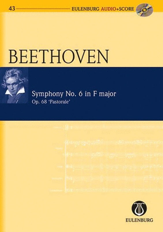 Beethoven - Symphony No 6 F Op 68 Study Score Bk/Cd