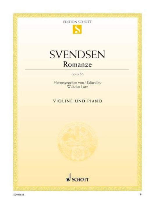 Svendsen - Romance Op 26 Violin/Piano