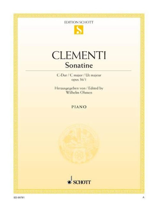 Clementi - Sonatina C Major Op 36 No 1