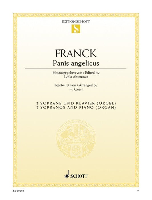 Franck - Panis Angelicus 2 Sopranos/Piano