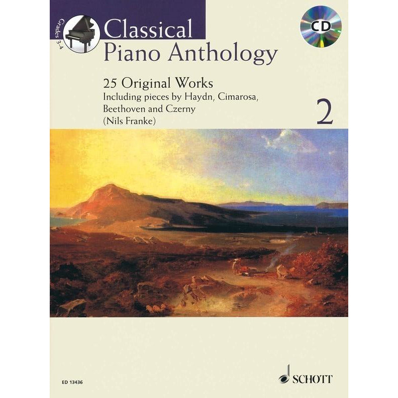 Classical Piano Anthology V2 Bk/Cd