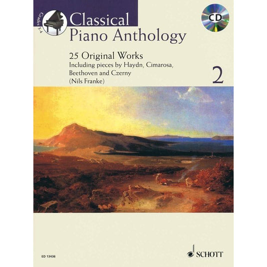 Classical Piano Anthology V2 Bk/Cd