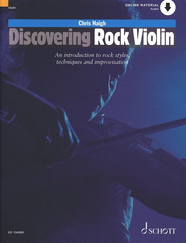 Discovering Rock Violin Bk/Ola - Schott Music