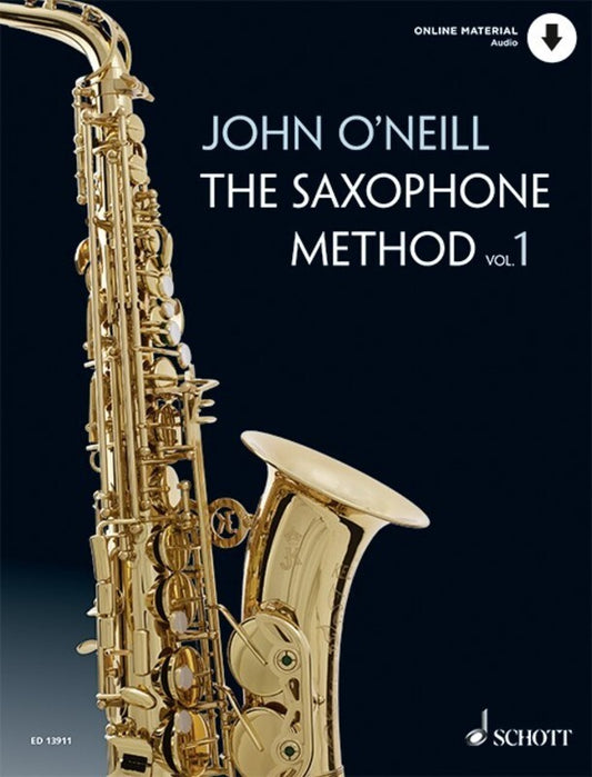 John O'Neill - The Saxophone Method Vol 1 Bk/Ola