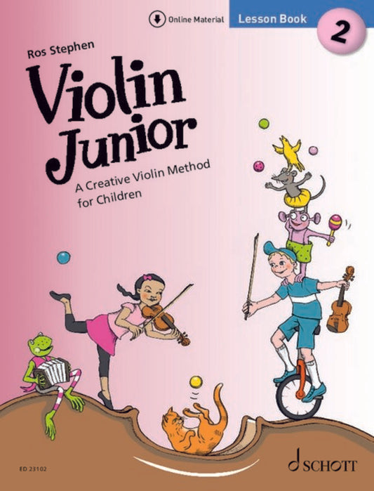 Violin Junior Lesson Book 2 (Book/Ola)