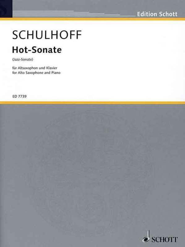 Schulhoff - Hot Sonata Alto Sax/Piano
