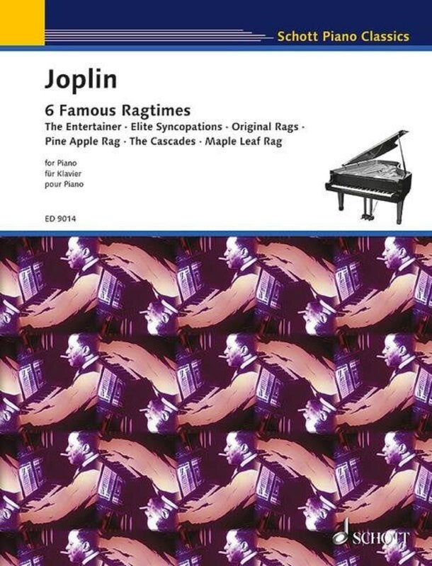 Joplin - 6 Famous Ragtimes For Piano