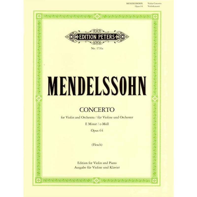 Mendelssohn - Concerto E Min Op 64 Violin/Piano
