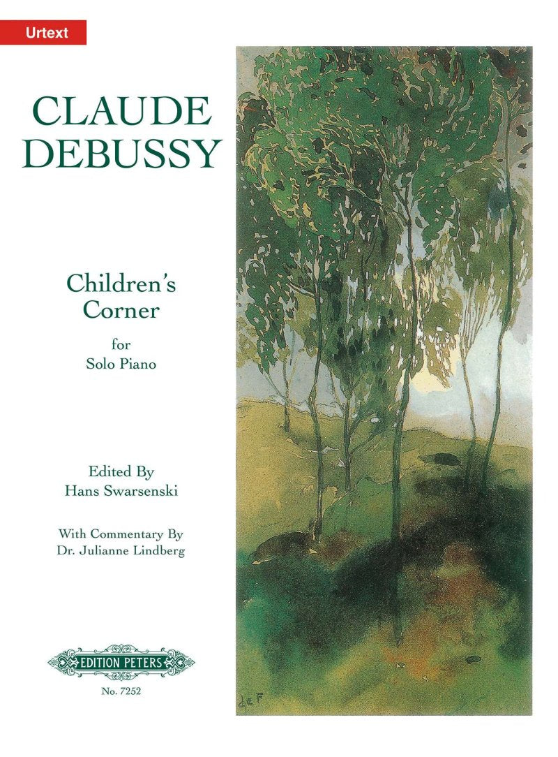 Debussy - Childrens Corner For Piano - Edition Peters