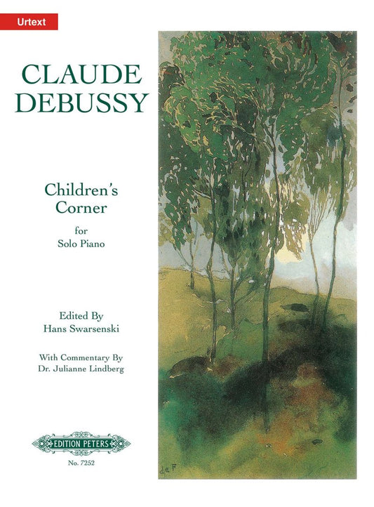 Debussy - Childrens Corner For Piano - Edition Peters