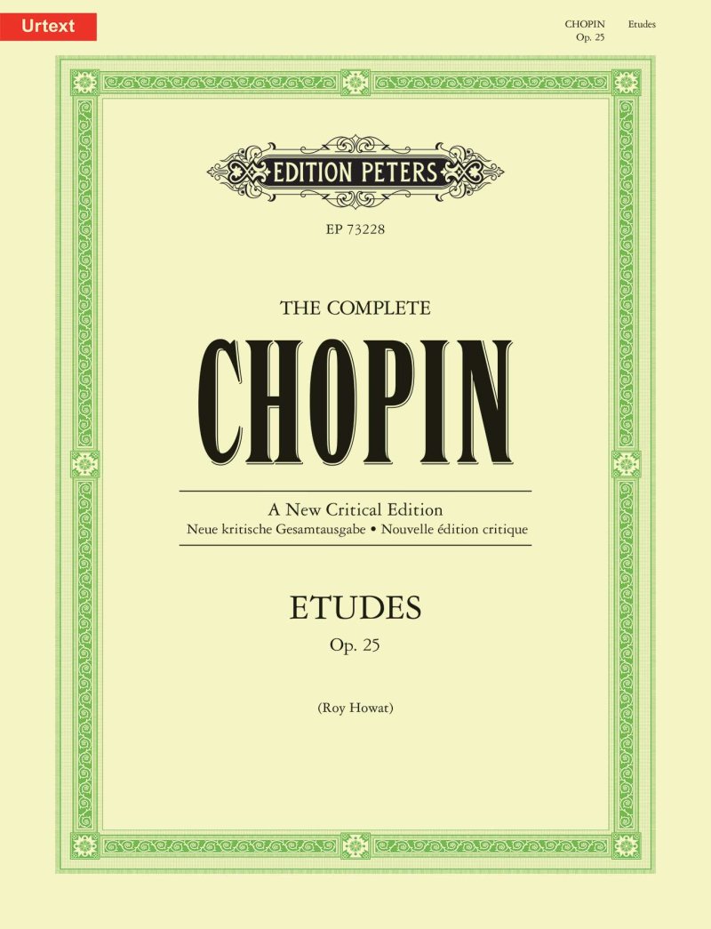 The Complete Chopin Etudes Op 25 For Piano - Edition Peters