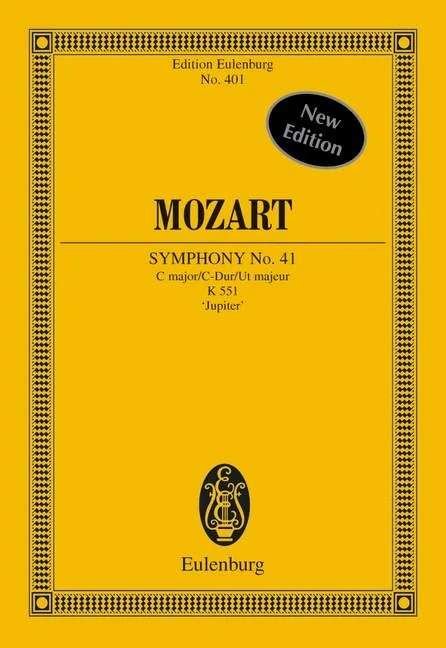 Symphony No 41 K 551 C Jupiter Eul 401 - Ernst Eulenburg & Co. GmbH
