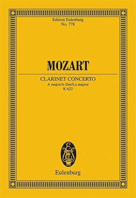 Clarinet Concerto K 622 A