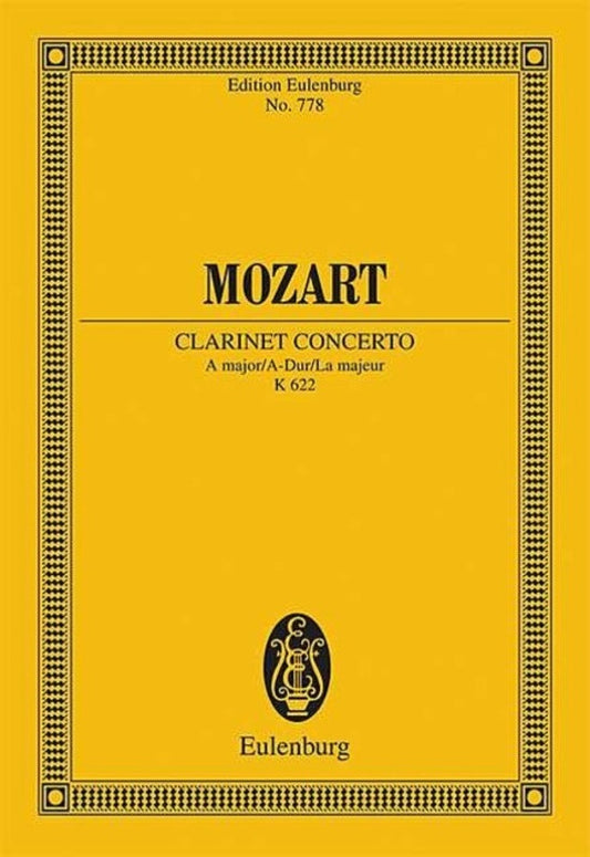 Clarinet Concerto K 622 A