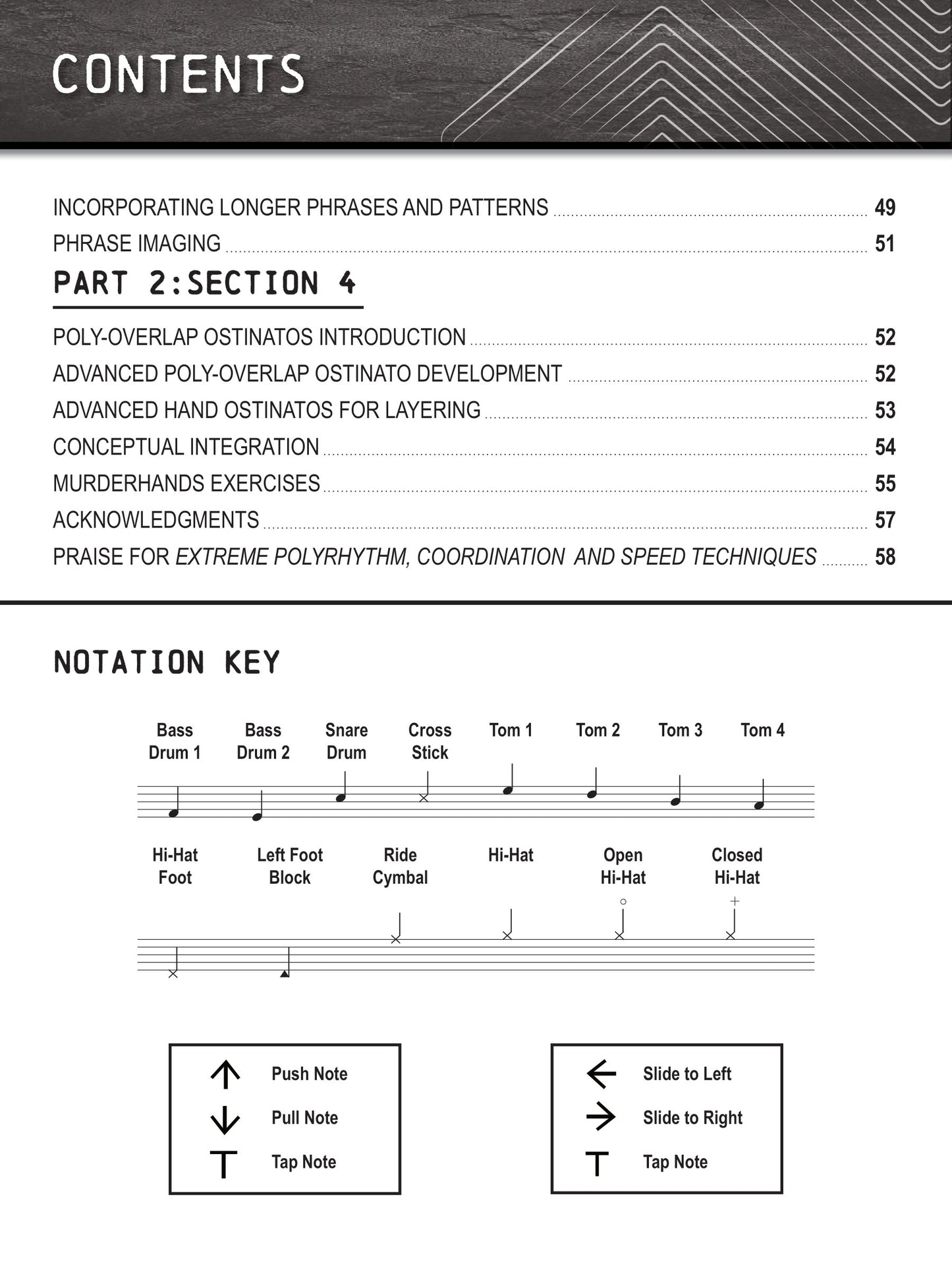 Extreme Polyrhythm, Coordination & Speed Techniques Book/Olm