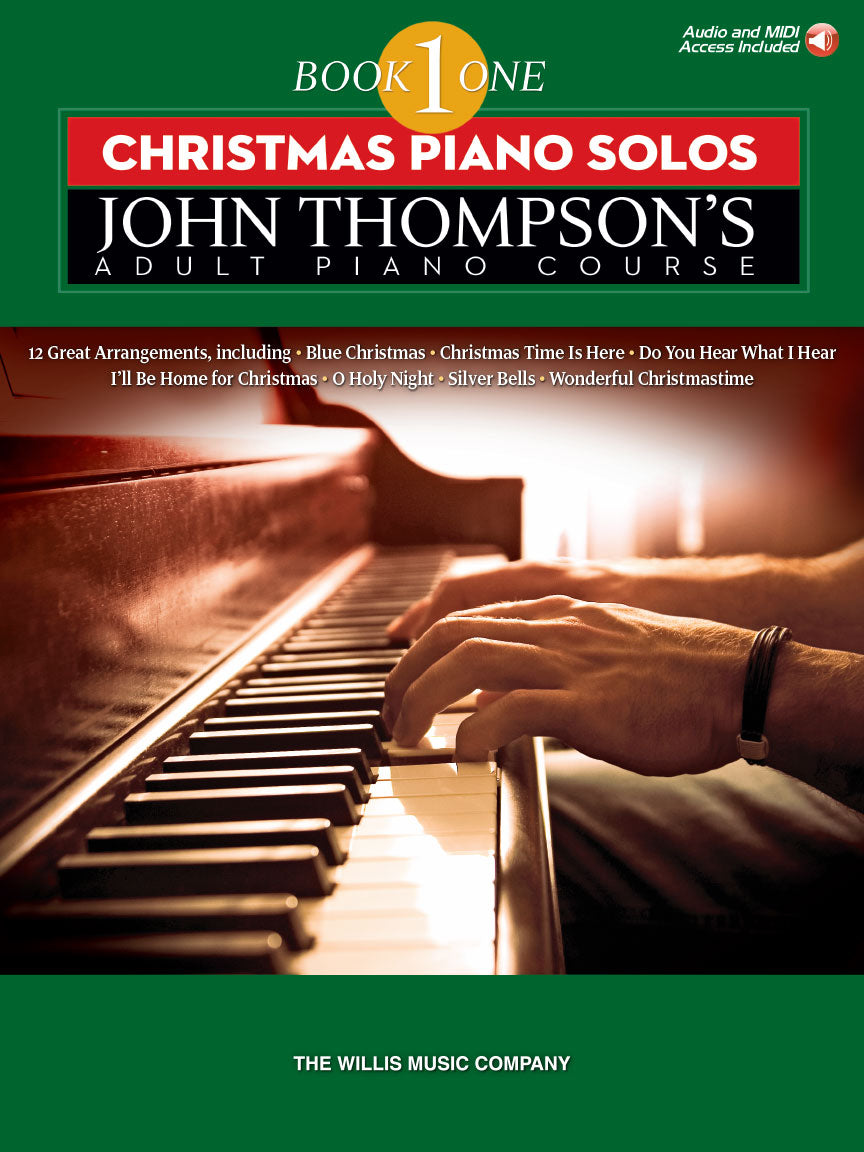 John Thompson's Christmas Piano Solos for Adults - Book 1