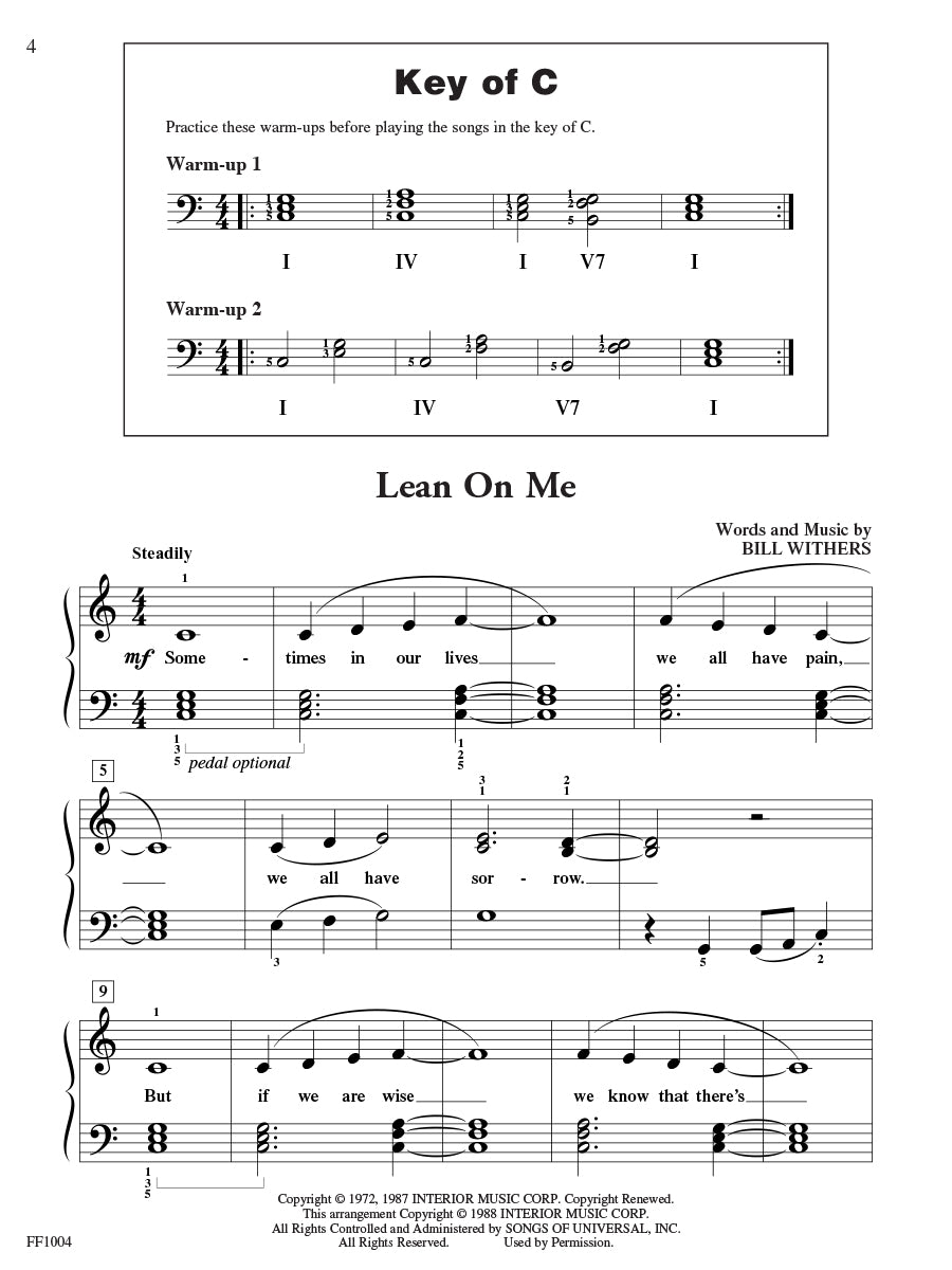 ChordTime Piano Hits - Level 2B