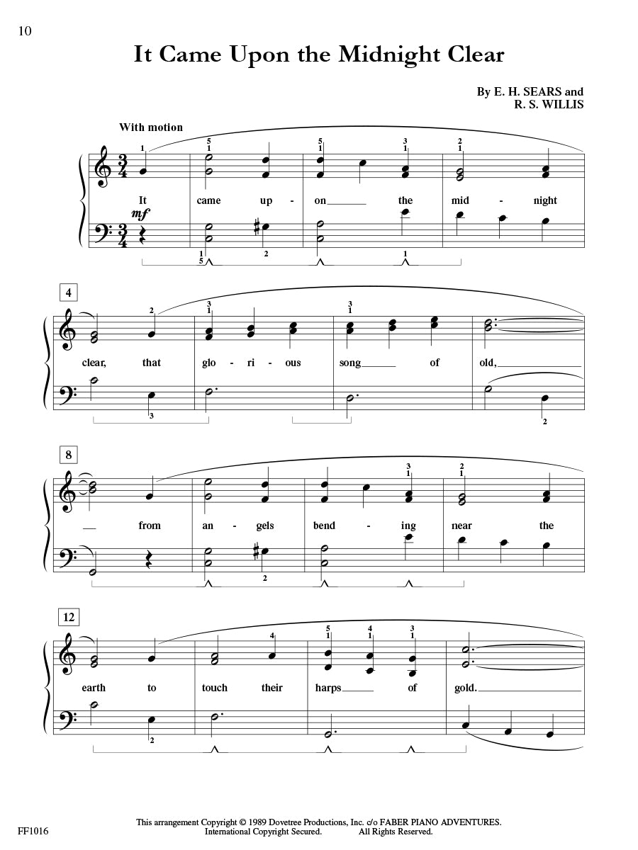 Faber Piano Adventures: BigTime Christmas Piano Level 4 Book