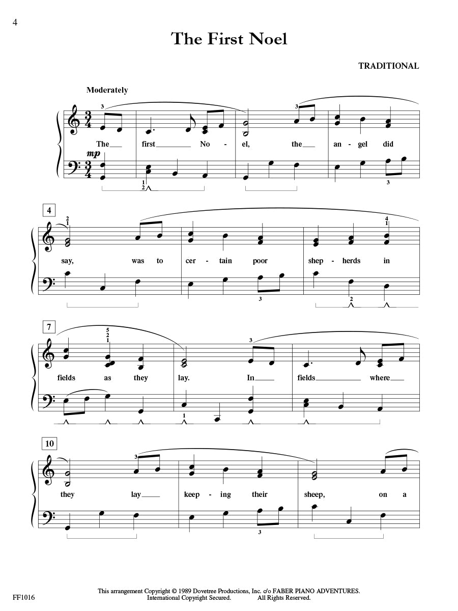 Faber Piano Adventures: BigTime Christmas Piano Level 4 Book