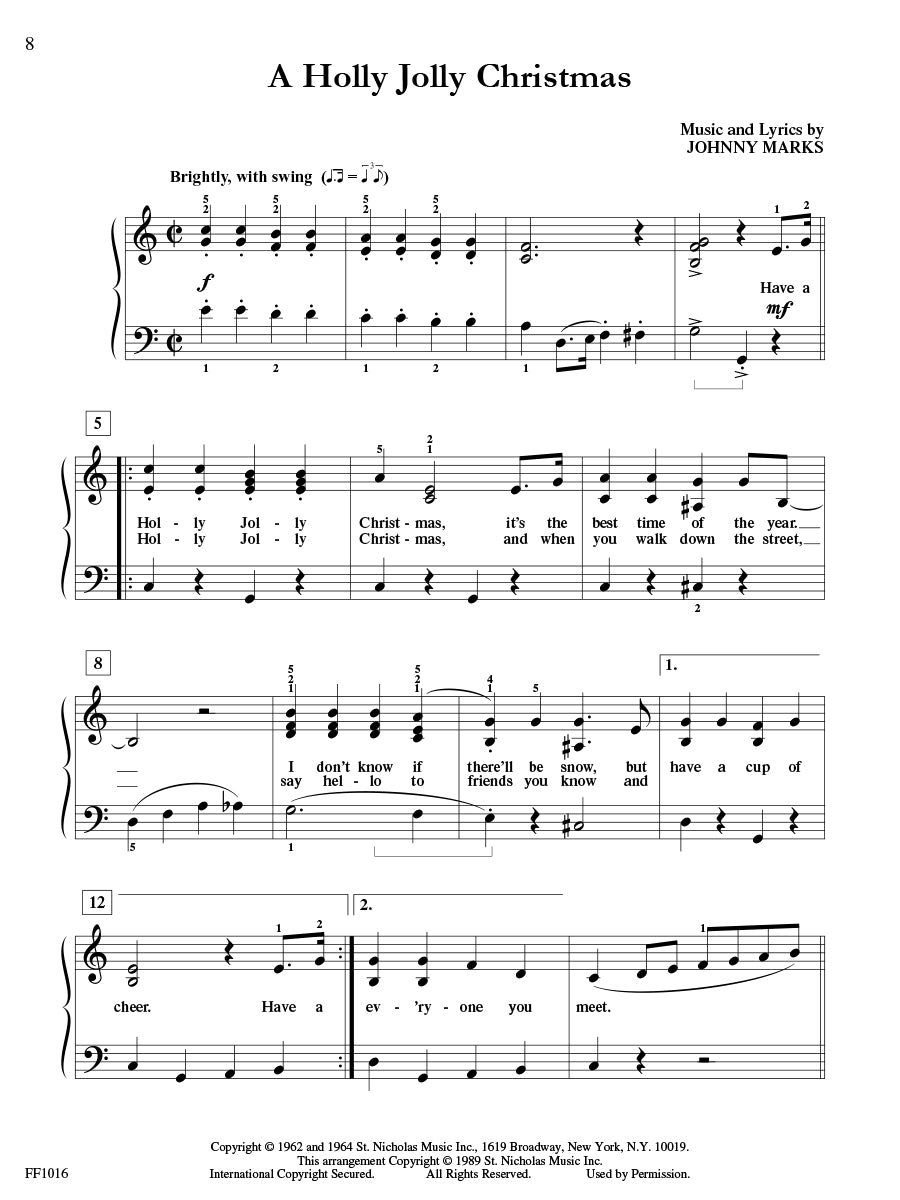 Faber Piano Adventures: BigTime Christmas Piano Level 4 Book