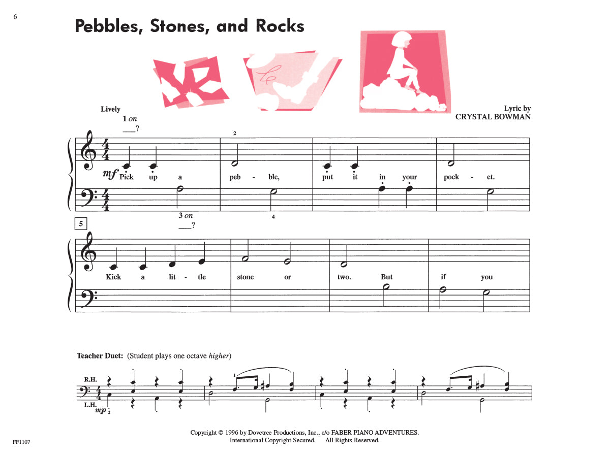 Faber PreTime Piano - Rock N Roll Primer Level Book