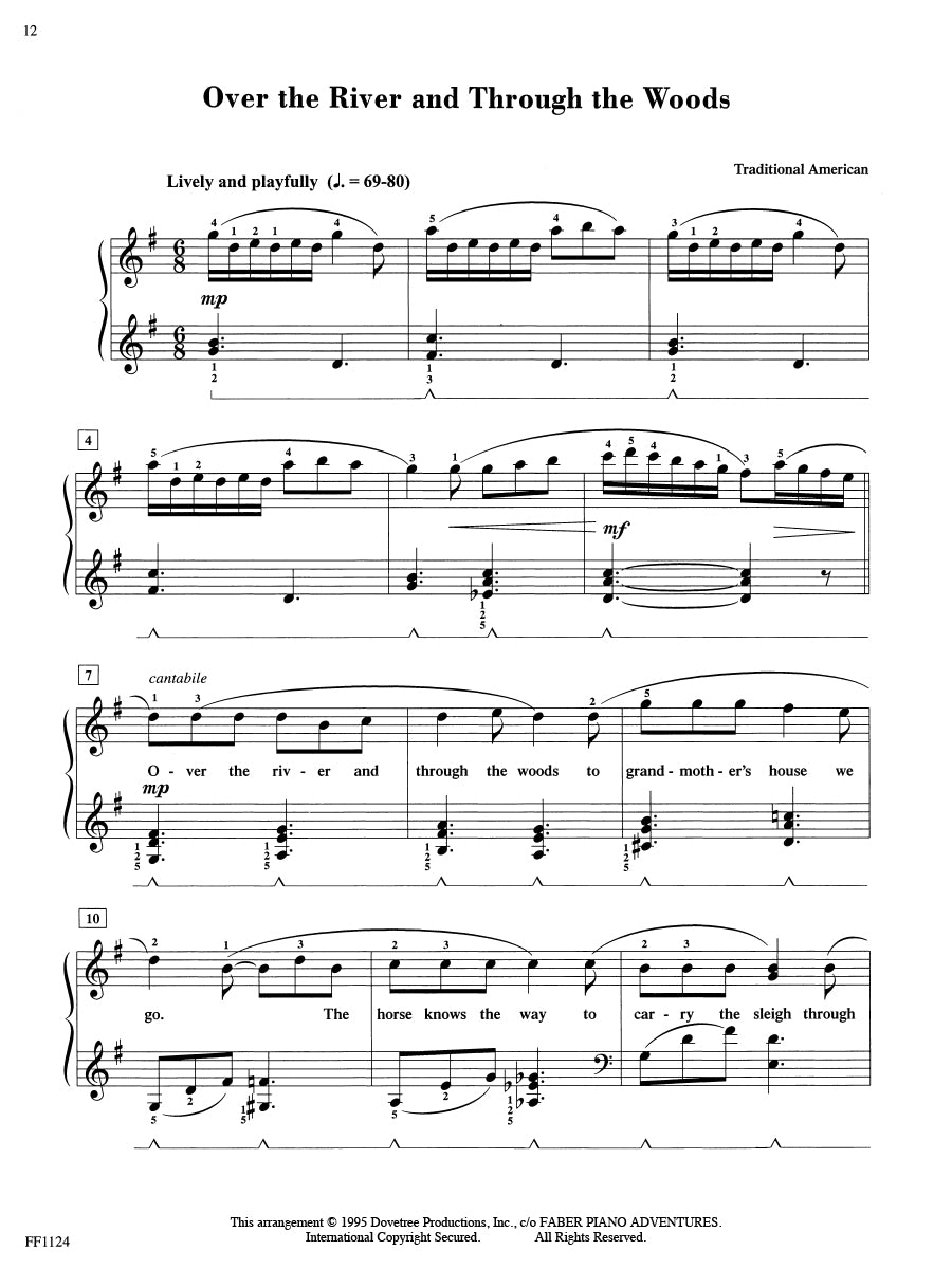 Faber Piano Adventures: AdvanceTime Christmas Piano Level 5 Book