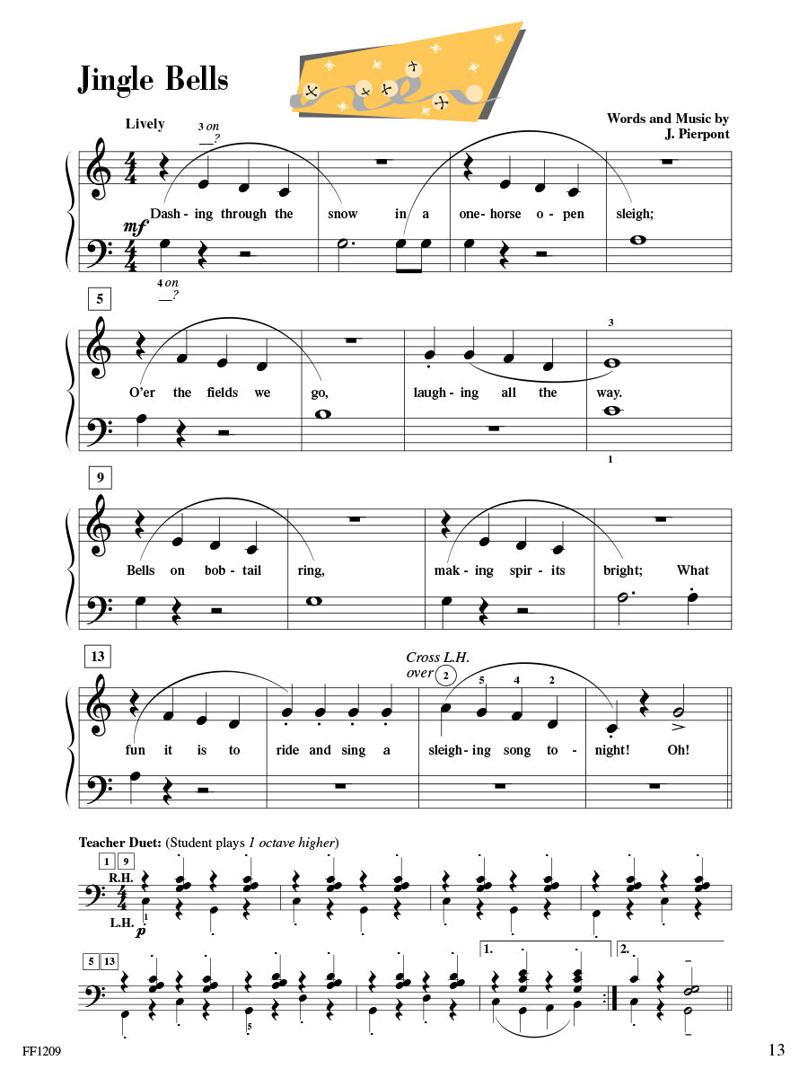 Accelerated Piano Adventures: Christmas Book 1