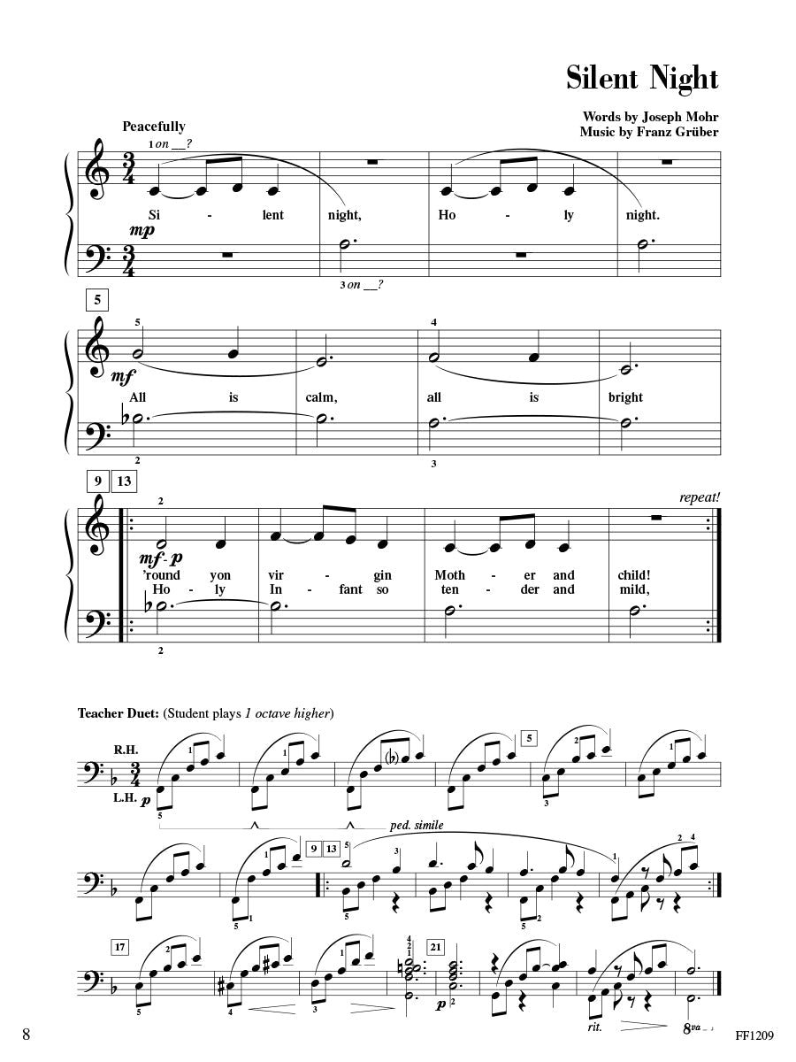 Accelerated Piano Adventures: Christmas Book 1