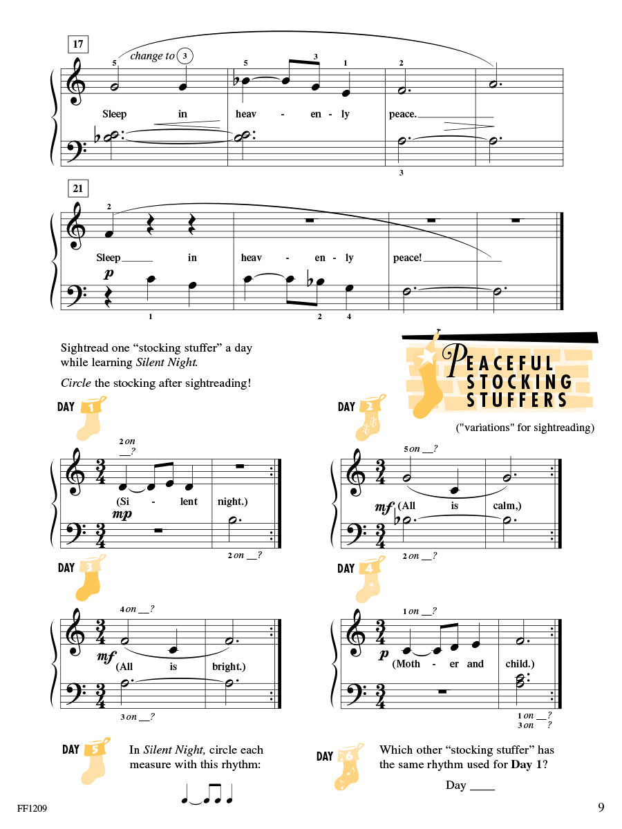 Accelerated Piano Adventures: Christmas Book 1